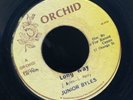 UPS1 JUNIOR BYLES-LONG WAY- ORCHID-UPSETTER-REGGAE 45 7