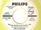 THE FLAMINGOS The Boogaloo Party PHILIPS PROMO  NORTHERN SOUL 45