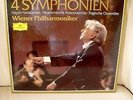 Brahms •Bernstein Wiener Philharmoniker Sämtliche / Alle 4 Symphonien Erstbesitz