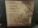 AMERICAN SOCIETY OF UNIVERSITY COMPOSERS Record No. 7 LP ASUC 1984 Classical