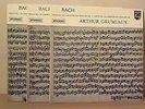 BACH SOLO VIOLIN WORKS - ARTHUR GRUMIAUX (PHILIPS SAL 3472-4) STEREO 3-LP SET