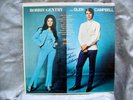1960's BOBBIE GENTRY and GLEN CAMPBELL ( AUTOGRAPHED ) CAPITOL RECORDS 33 1/3 LP