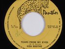 Reggae 45 KEN BOOTHE Tears from My Eyes PANTHER HEAR
