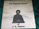Original 1976 Black Gospel Funk LP : J.A. Adams   The Prophetic Sound   M.E.T.