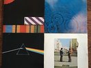 4 Pink Floyd Albums Record Dark Side of Moon Final Cut Wish You Were Here Meddle