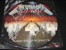METALLICA - Master of Puppets PICTURE VINYL AUTOGRAPHED