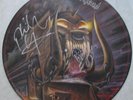 MOTÖRHEAD - Orgasmatron PICTURE VINYL AUTOGRAPHED
