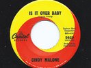 Rare Northern Soul CINDY MALONE Is It Over Baby CAPITOL