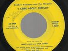 ORIG-MOTOWN SOUL-STANDARD GROOVE-THE MIRACLES-I CARE ABOUT DETROIT-45-VERY NICE
