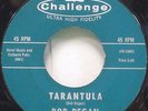 BOB REGAN Tarantula ORIGINAL 45 on Challenge 59244 Instrumental Surf/Rocker