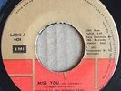 ROLLING STONES - Miss You / Faraway Eyes - RARE PANAMA 45