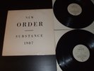 New Order Substance 2LP (1987) Qwest 1-25621 Synth-Pop Joy Division Depeche Mode