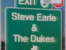 STEVE EARLE & THE DUKES: Exit 0 USA Orig MCA Digital SEALED Vinyl LP