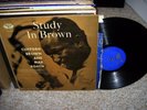 CLIFFORD BROWN & MAX ROACH-Study In Brown-OR.EMARCY MONO DG VG+ LP DRUMMER LBLS