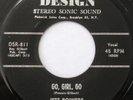 JETT POWERS Go Girl Go b/w Teen Age Quarrel 45 RARE ROCKABILLY MINT- DESIGN 811