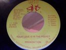 Premonition 45, Your Love Is In the Pocket rare disco funk boogie ORIGINAL