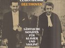 Arthur GRUMIAUX, Clara HASKIL, BEETHOVEN Sonaten Dutch box 4 LPs PHILIPS