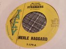 Merle Haggard 45 Strangers/Please Mr. D.J. Tally 179 Rare Early VG++/VG+