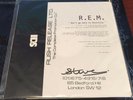 R.E.M  REM Don't Go Back to Rockville UK White Label Promo Record Company Letter