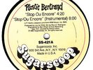 80s Electronic Dance PLASTIC BERTRAND stop ou encore Rare U.S. 12