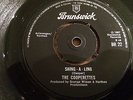 THE COOPERETTES...SHING-A-LING... RARE UK  ISSUE SINGLE BRUNSWICK BR22