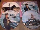 JOHNNY HALLYDAY calendrier RICARD 1969 DOUBLE picture disc