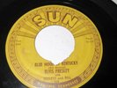 Elvis Presley Sun 45 five record 209 Blue Moon of Kentucky-Thats All Right 1954