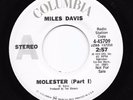 Jazz Funk 45 MILES DAVIS Molester Columbia WLP HEAR Rare