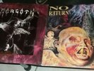 2 x Vinyl Death Metal MORGOTH Cursed NO RETURN Contamination rises LP