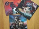 Meatloaf 80's Original Vinyl Albums Bad Attitude Bat Out Of Hell and Deadringer