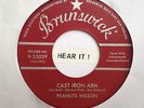Rockabilly; Peanuts Wilson; Cast Iron Arm / You've Got Love on BRUNSWICK rare re
