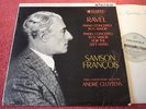 RAVEL PIANO CONCERTO  SAMSON FRANCOIS  - ANDRE CLUYTENS    SAX UK