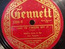 Alberta Jones & and her Red Peppers, Carol Boyd Gennett 3306 Race record 78 rpm