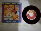 CRISTINA D'AVENA - CHE FAMIGLIA E' QUESTA FAMILY - 45 GIRI SIGLA CARTONI TV RARO