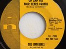 VG+ DOO WOP 45 PROMO / THE IMPERIALS / THE LETTER / GO AND GET / NEWTIME 505