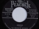 Black Gospel 45 BROOKLYN SKYWAYS Seeking PEACOCK HEAR