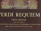 VERDI Requiem / FRITZ REINER LivingStereo SORIA 2LPs ShadedDog LDS 6091 NM / NM-
