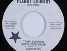 Northern Soul 45 LENIS GUESS Thank Goodness. . . PEANUT COUNTRY HEAR VG+