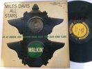 MILES DAVIS ALL STARS - walkin - PRESTIGE 446 W 50TH ST DEEP GROOVE RVG NM//