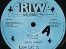 Glen Brown - Rich Girl UK Ariwa 12
