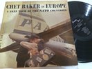 CHET BAKER in europe - jazz tour of the nato countries - PACIFIC JAZZ 1218 DG NM