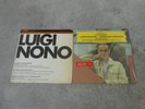 LUIGI NONO-PIANO & TAPE-AVANT GARDE-2 LP'S-IMP-GERMANY-DG 2531004-WERGO 60038-NM