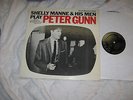 SHELLY MANNE & HIS MEN Play Peter Gunn LP STEREO RECORDS rare orig. on stereo