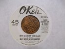 BILLY BUTLER & THE CHANTERS Nevertheless/My Sweet Woman RARE Promo Soul 45
