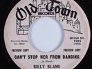 R&B Soul Popcorn 45 BILLY BLAND My Hearts On Fire OLD TOWN HEAR