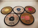 The Carpenters 45 rpm hit record coasters