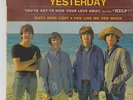 THE BEATLES french EP 45 YESTERDAY + languette  ODEON SOE 3772