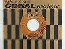 THE JOHNNY BURNETTE TRIO Lonesome train Rockabilly Rock&Roll 45 (Coral) *HEAR