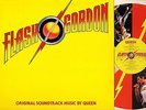 QUEEN flash gordon soundtrack ost EMC 3351 with inner uk emi 1980 LP EX/VG+