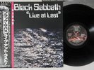 BLACK SABBATH LIVE AT LAST... NEMS SP25-5009 Japanese Pressing OBI Vinyl LP